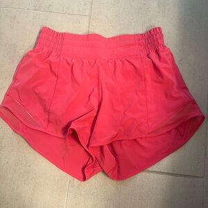 Lululemon Athletica Pink Athletic Shorts Lightweight Quick-Dry hottie hots